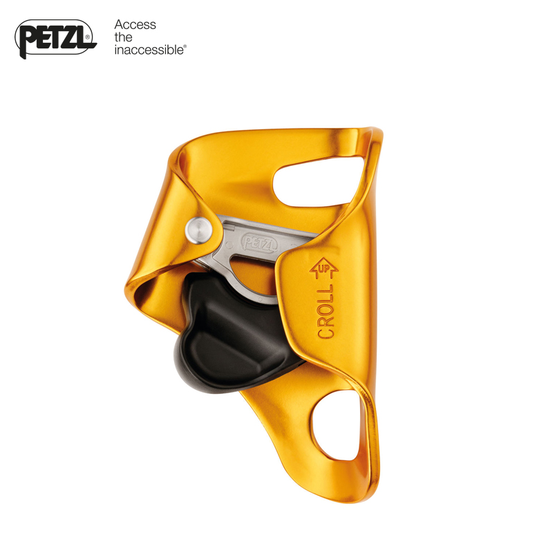 PETZL Climbing PRO Series CROLL L Chest Ascender Climber Rope Chest Ascender B016AA
