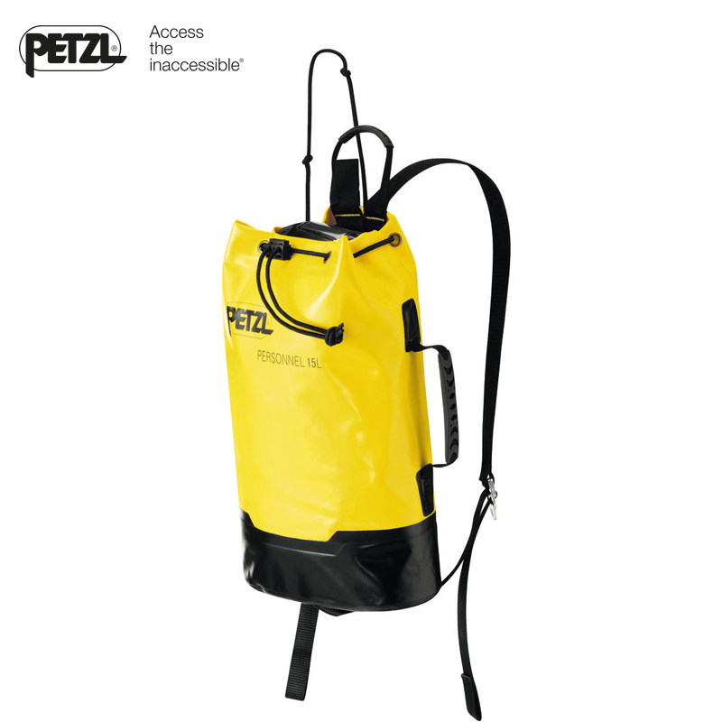 PETZL Climbing PRO Series PERSONNEL Caving Backpack 15 liters waterproof wear bag Adventure Bag S44Y