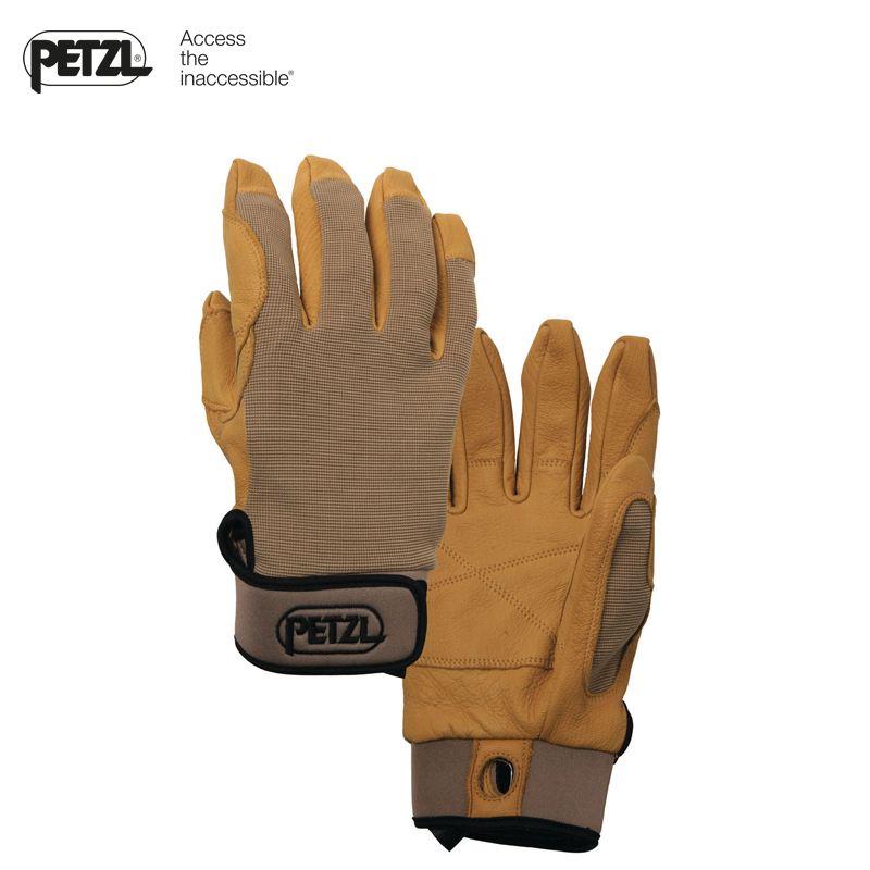 PETZL climbing CORDEX rock climbing anti-wear motion all-finger glove speed drop soodown rescue gloves K52