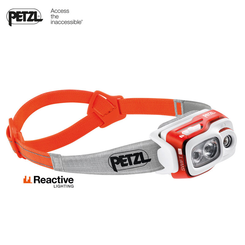 PETZL Climbing SWIFT RL Trail Headlights Intelligent Induction Emergency Glare Night Fishing HeadlightSemander E095BA