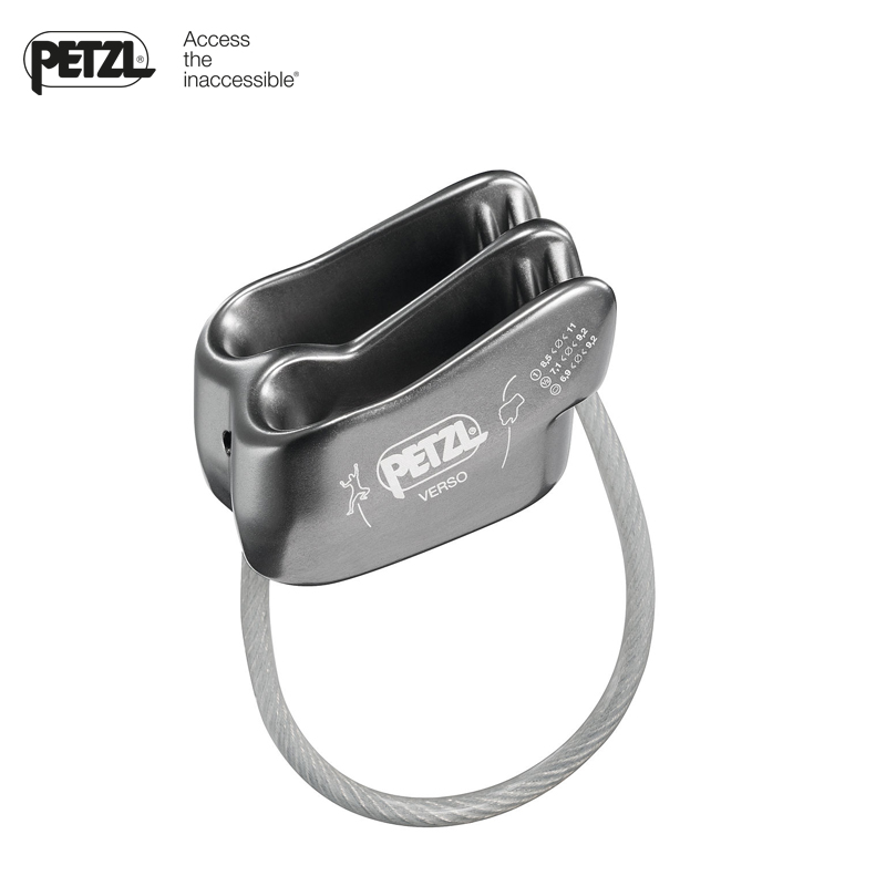 PETZL Climbing VERSO Descent Protector High Altitude RappelLing Downhill Retarder Climbing Escape Gear D019AA