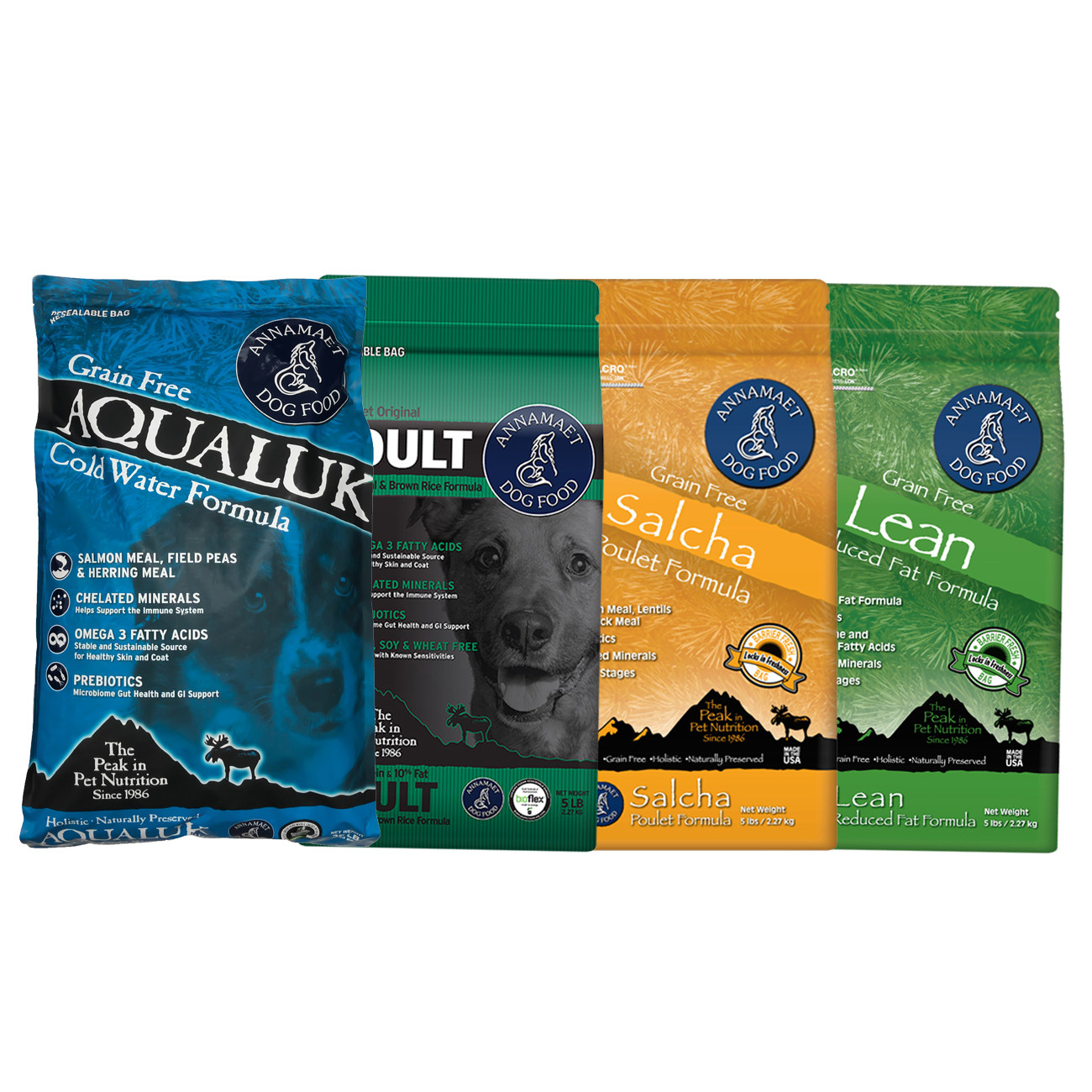 American Annamaet Aina Matrion Anke Chicken Saha Deep Sea Ice Water Salmon Whole Dog Food