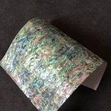 Красочная синяя -зеленый глубокий Зеландия Абалон Оболочка из оболочки можно изогнуть с помощью клея Специальное мастерство Творческие декоративные материалы