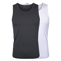 Черный белый жилет