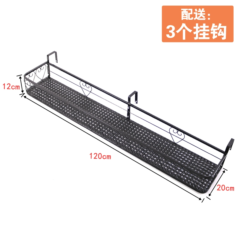 Ban Công Hoa Giá Treo Có Giá Để Đồ Treo Chậu Hoa Giá Châu Âu Lan Can Sắt Hoa Giá Treo Chậu Mọng Nước Bệ Cửa Sổ khung kệ treo cây ban công 