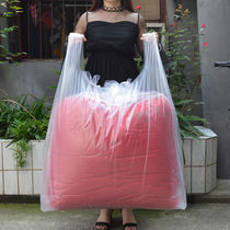 Special large white hand plastic bag thickened cotton quilted bag moving pack Bag Food Bag for Quilt Bags