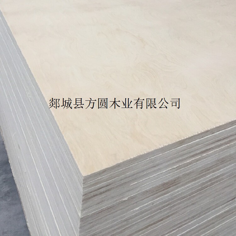 1220*2440*20mm birch face poplar core laser knife die glued multi-layer three-way die-cutting board