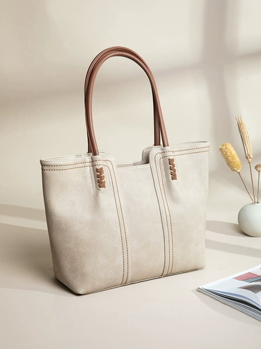 Модная универсальная сумка через плечо, вместительная и большая кожаная сумка на одно плечо, коллекция 2022, из натуральной кожи