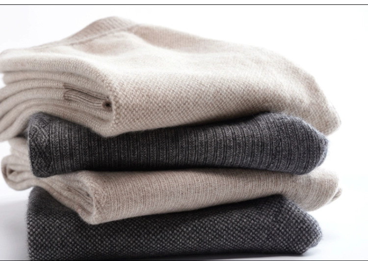 Quần cashmere sọc tinh khiết quần dày dày quần cashmere quần mùa đông nữ len đáy quần mùa thu ordos vận chuyển - Quần nóng lên