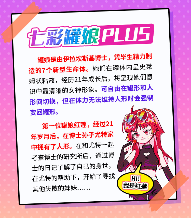 杯多多七彩罐娘（包邮）
