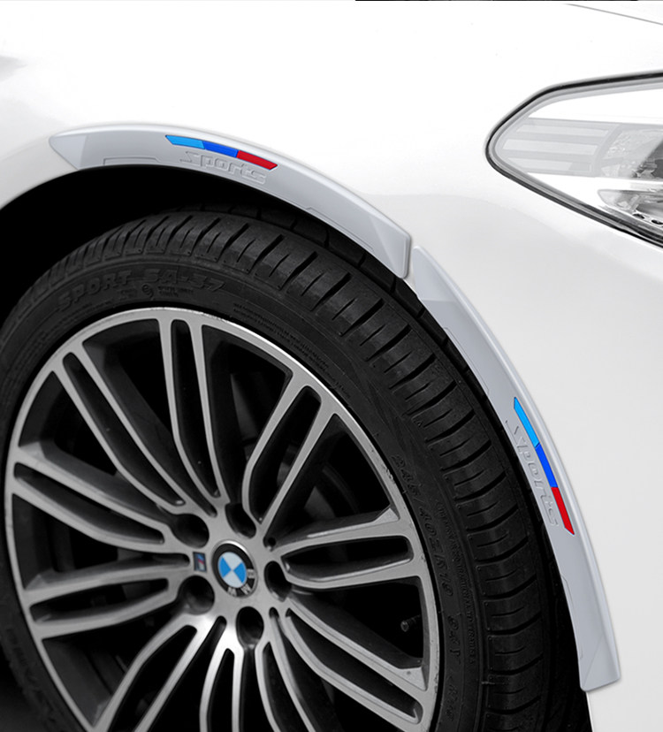Factory direct thick silicone wheel eyebrow protection anti-collision strip front and rear bumpers anti-scratch collision body anti-collision strip