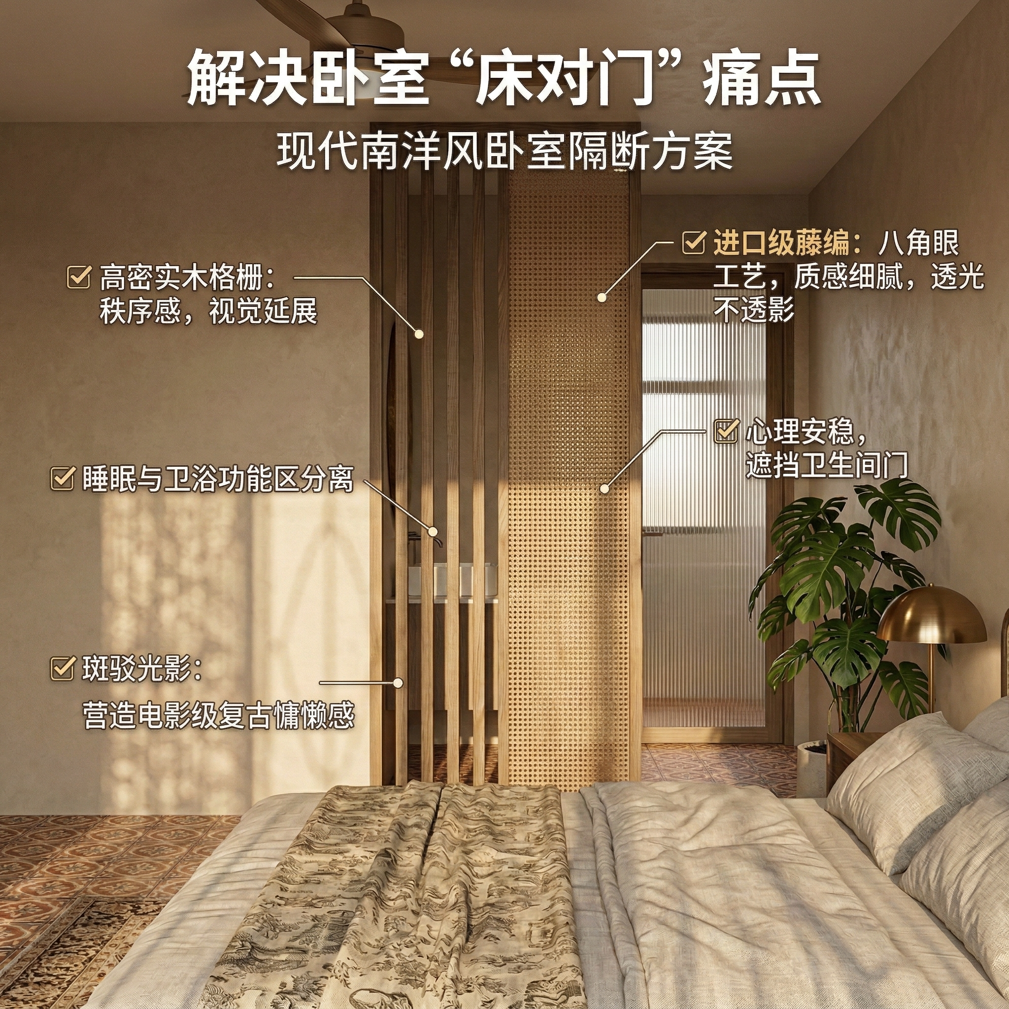 如何挑选合适的纯黑色屏风隔断来遮挡背景墙?