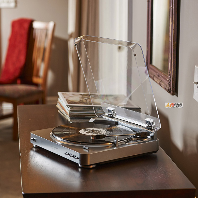 đầu đĩa than technics Máy ghi âm Vinyl Technica Iron Triangle Triangle Máy hát Bluetooth AT-LP60BT máy nghe nhạc đĩa than tiếng anh