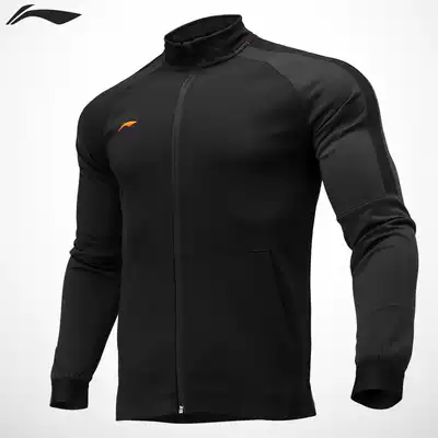 Li Ning sports jacket training suit long sleeve cardigan sweater football appearance clothing training uniform men lining team suit