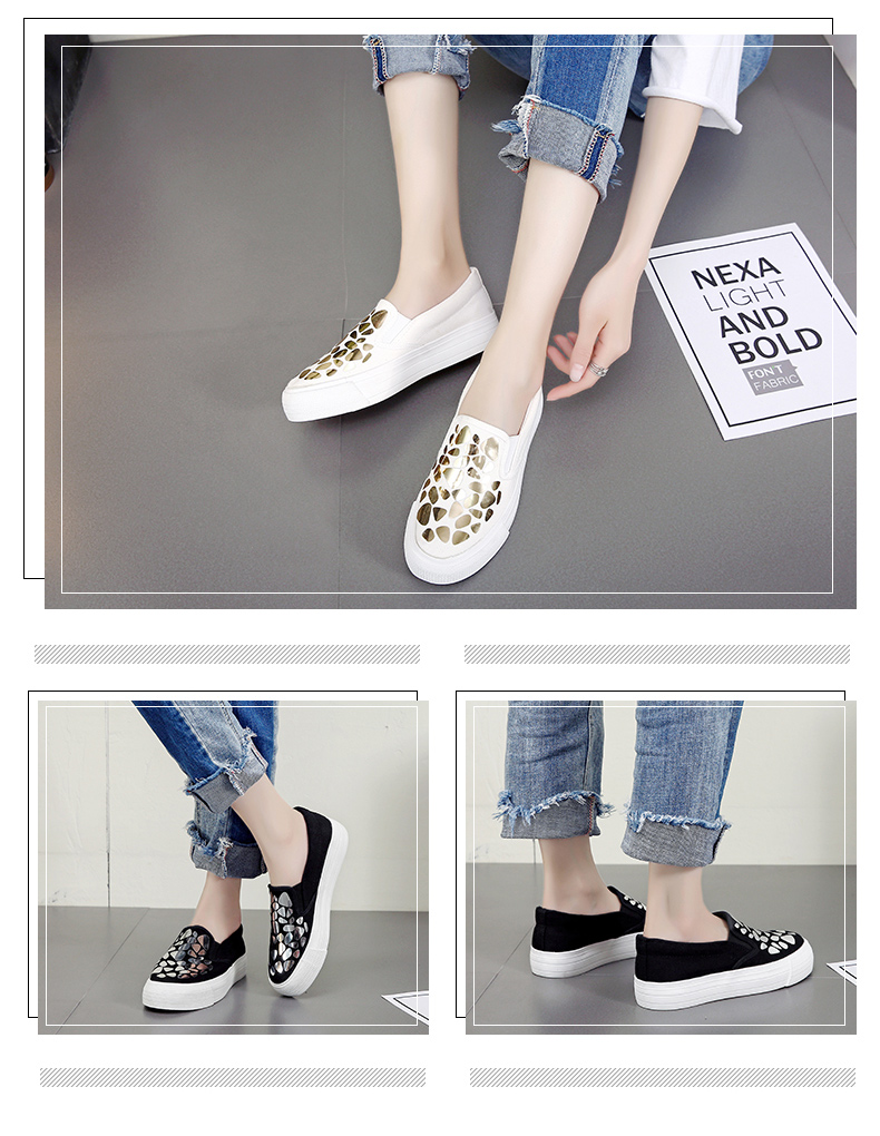 Mùa xuân và mùa hè mới đôi giày vải một chân của phụ nữ hoang dã đế dày giày sneaker nữ hot trend 2021