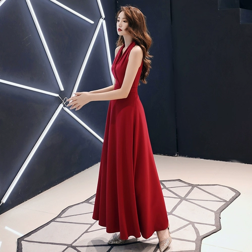Красное вечернее платье для невесты, длинная летняя юбка, коллекция 2021, облегающий крой
