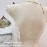 Бретели, летний тонкий топ без лямок, бюстгальтер без косточек, бюстгальтер пуш-ап, нижнее белье, комплект, красивая спина, французский стиль