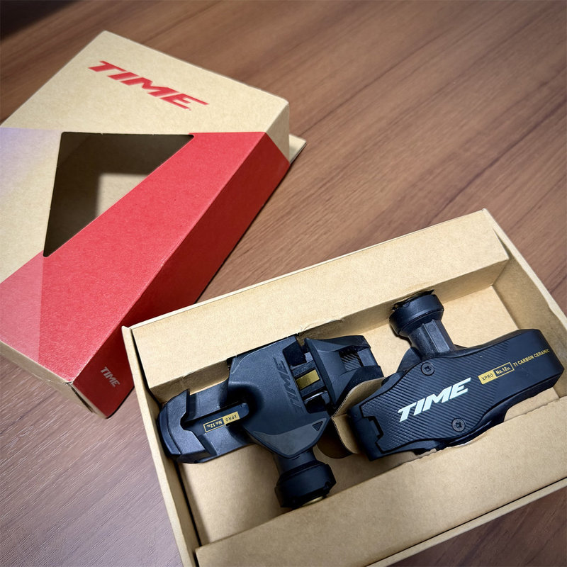 French Imported Time Xpro 12Sl Ceramic Titanium Alloy Carbon Fiber Road Bike Pedals with Cleats