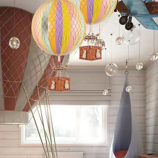 Xiamen Moon Neighbor AM Dutch Authentic Modelds Hot Air Balloon Model Pendant XL Number of children's room hanging decoration-Taobao