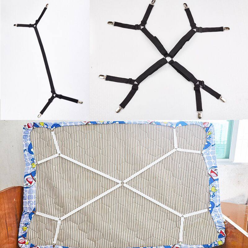 Bed cover sheet fixer Bed Hat Quilt Fixer quilted with single non-slip anti-running sofa cushion Mattress Anti Slip