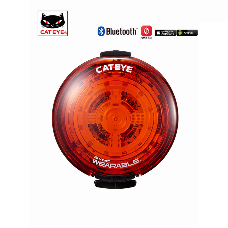 CATEYE cat eye SL-NW100 mountaineering car warning riding tail light Bluetooth synchronous intelligent brake USB charging