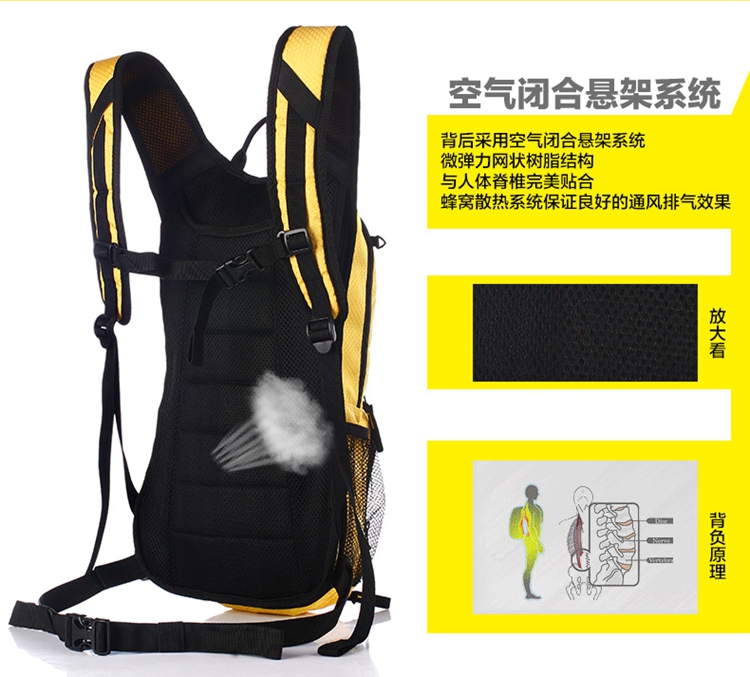 Sacoche pour vélo mixte RUSUOO - Ref 2219378 Image 22