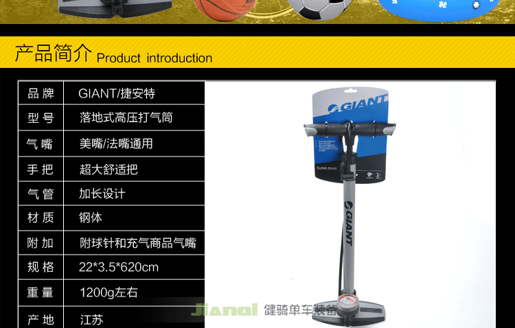 Pompe à vélo GIANT - Ref 2390733 Image 33