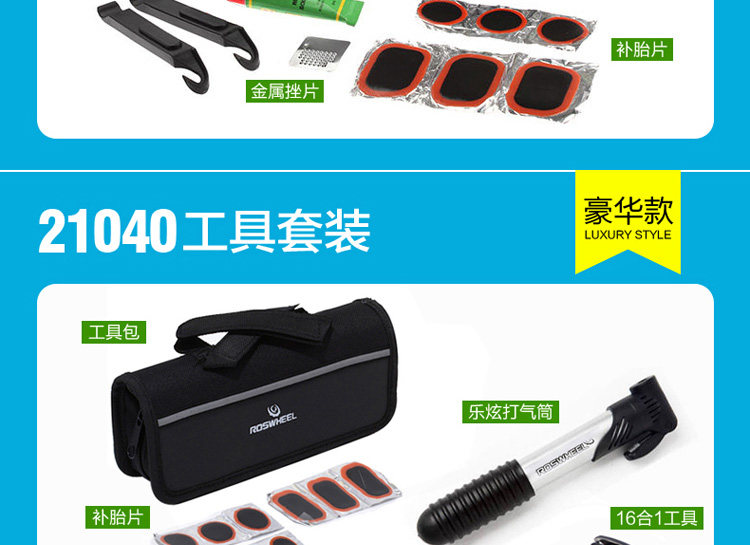 Kit de réparation vélo ROSWHEEL - Ref 2313774 Image 9