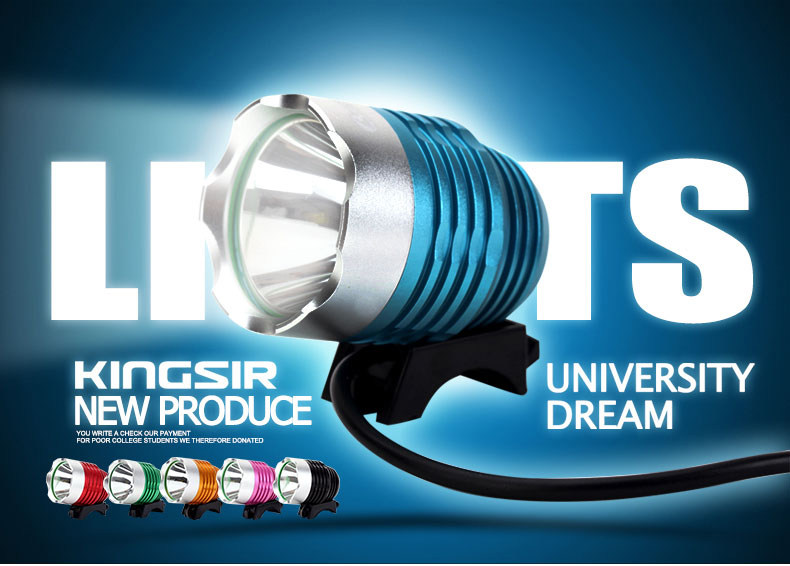 Eclairage pour vélo KINGSIR - phare - Ref 2398857 Image 24