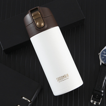 Thermos cup 316 stainless steel mens Sandman mens and womens car portable straight cup Business high-grade office cup