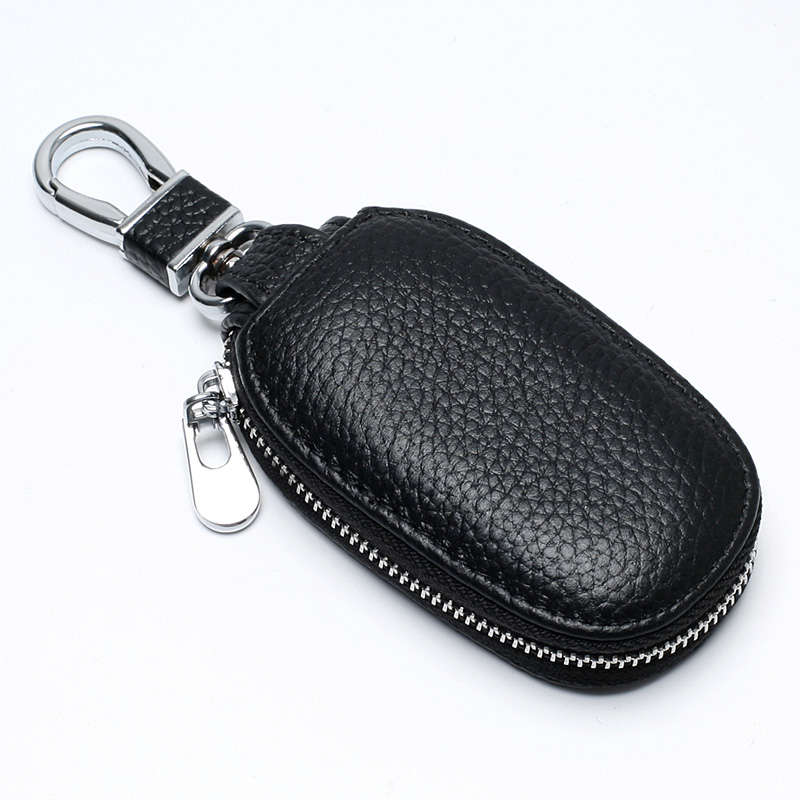 Head Layer Cow Leather Car Key Bag Universal Men Genuine Leather door multifunction Home upscale ladies Mini small