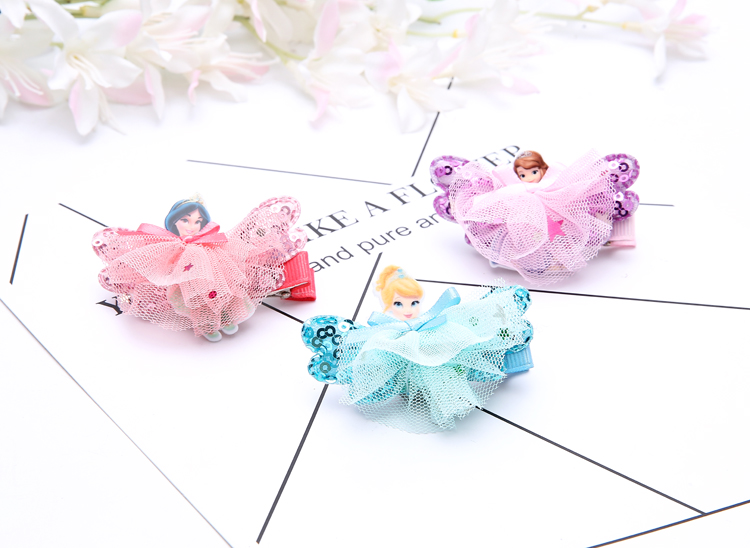 Trẻ em phụ kiện tóc lãng mạn băng Công chúa kẹp tóc Cô bé Hàn Quốc kẹp tóc bên clip trang sức cô gái đầu hoa buộc tóc scrunchies