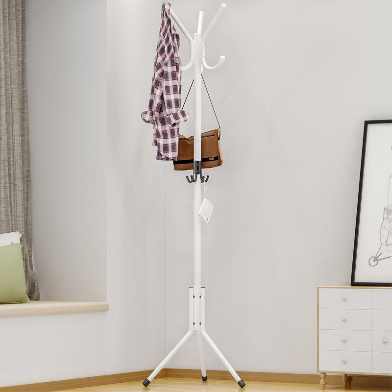 Small Daughter-In-Law Home Clothes Hat Rack Bedroom Economy Type Clothes Rack Floor Hanghanger Easy Assembly Single Lever Hanger-Taobao