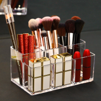 Self-contained acrylic storage box cosmetics various eyebrow brush eyebrow pencil display stand transparent large six-frame body