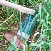Old-fashioned small hoe outdoor gardening digging small flower hoe agricultural hoe household digging bamboo shoots planting flowers and vegetables tools agricultural tools