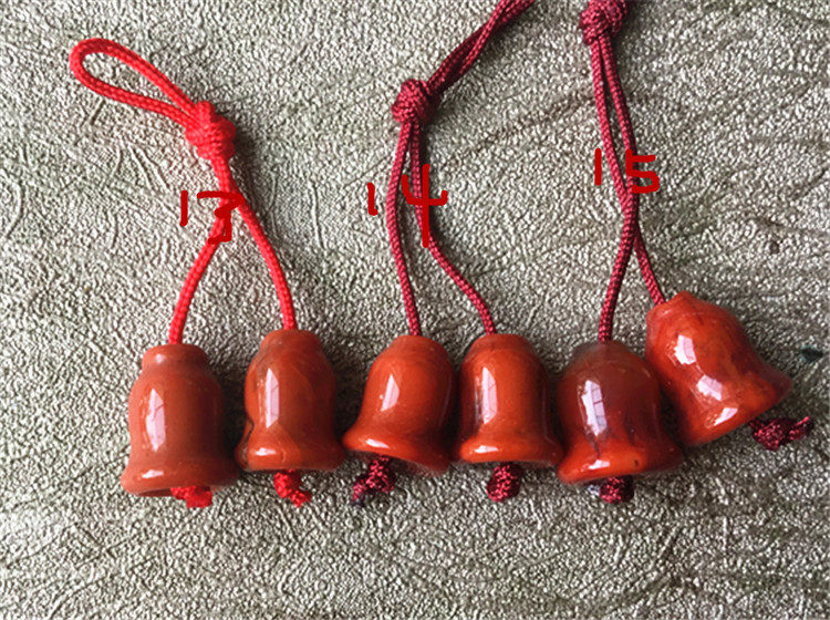 DIY аксессуары 天然川料南红玛瑙柿子红火焰纹.铃铛背云弟子珠diy配件237 OTHER