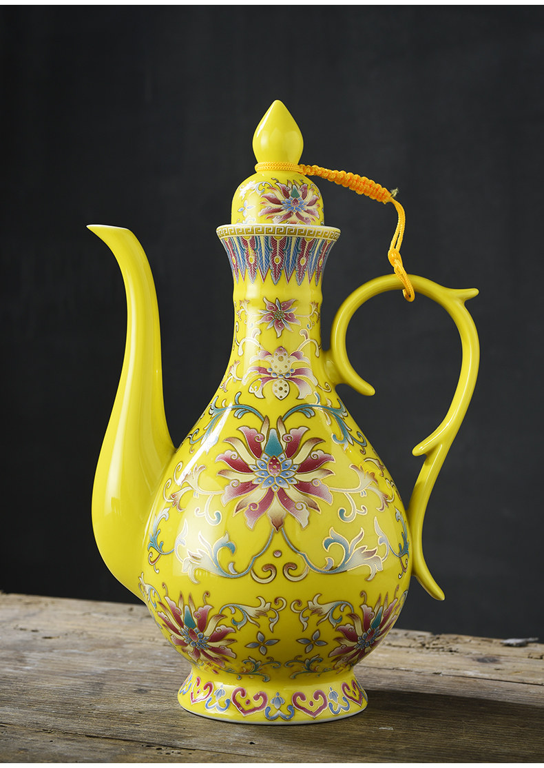 Ликер Cup 六年老店 超20种颜色家用酒壶白酒酒具套装黄酒分酒器一口杯小酒盅烈酒杯中式