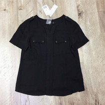 (Big name workplace dress) G home 53248102 loose version short sleeve business leisure solid color T-shirt shirt Women