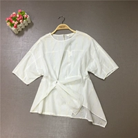 Привязанность, RCYW82513T Summer Fashion Women's Niche Niche Short -Sleaed Рубашка Женщина