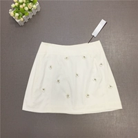 RCWH42404G Summer New Products от RCWH42404G 2021 Женские жемчужные цветы ламповая юбка из боя