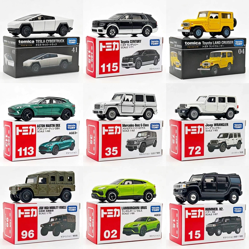 Authentic Domeka Alloy Car Model Jeep Wrangler Off-Road Vehicle Model Boy Toy Car Collection