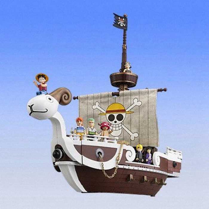 萬代mega Bloks梅利號dx積木海賊船梅羅賓裏日版非樂高收藏現貨