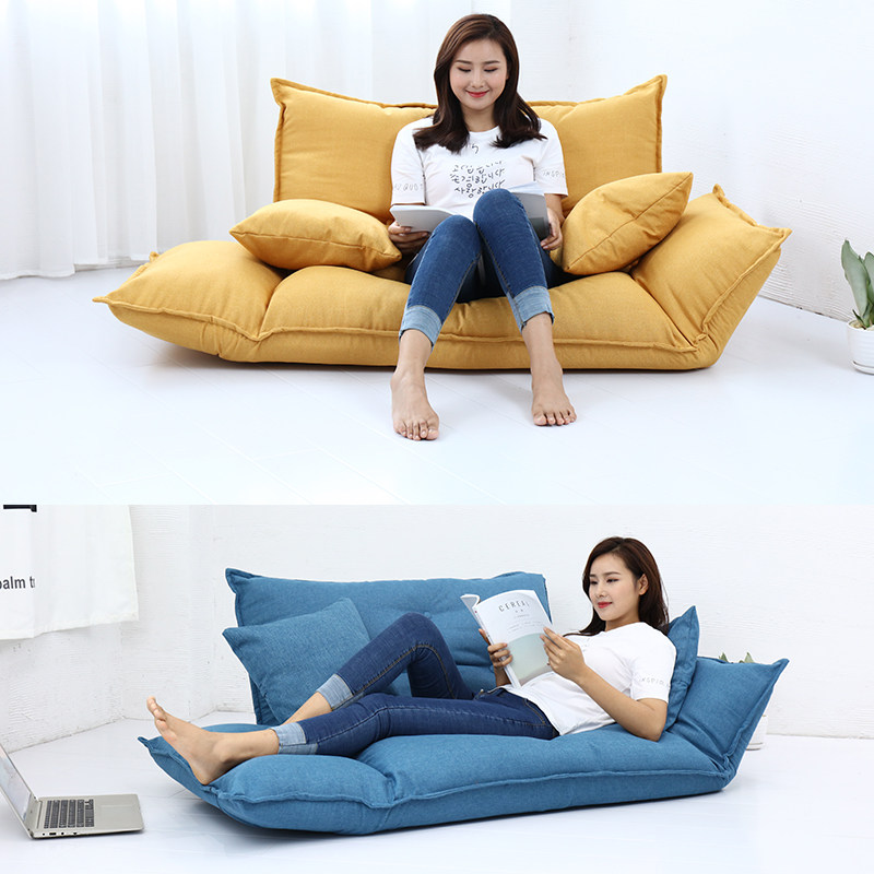 Weiss lazy sofa folding Japanese tatami sofa bed dual-use small apartment bedroom small sofa chair multi-function