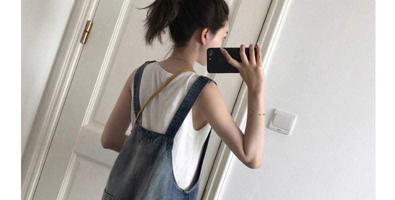 Брюки для беременных 孕妇背带裤套装春秋款2024新款外穿牛仔裤春季孕妇裤子长裤女春装