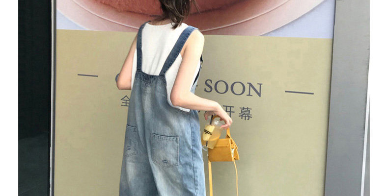 Брюки для беременных 孕妇背带裤套装春秋款2024新款外穿牛仔裤春季孕妇裤子长裤女春装