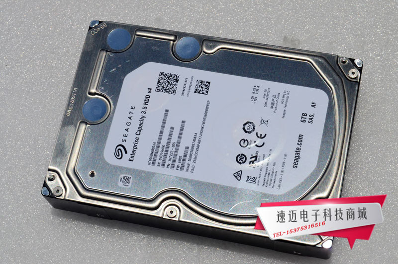 Dell/Dell 6t Seagate St6000Nm0034 3.5inch Sas Enterprise-Grade Hard Drive Prnr6 12Gb Tb