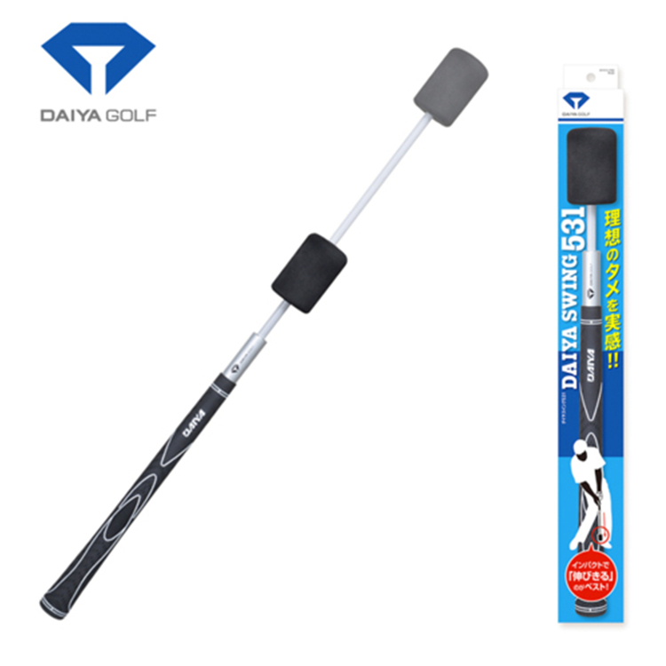 Japan imports golf swing practice device indoor training retractable compact portable rhythm practice stick