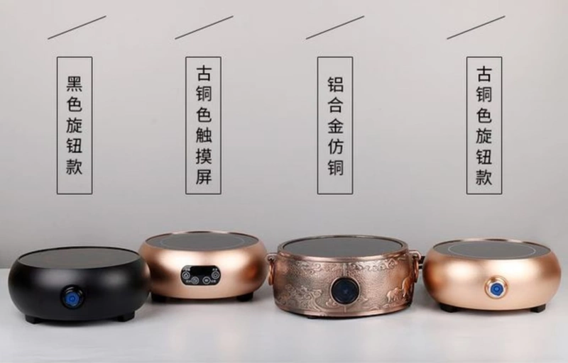 Dian Zheng Tang Nồi sắt nồi đồng bếp điện bằng gốm Bếp điện Chén trà nhà bếp Mini xào bếp điện gốm - Bếp điện