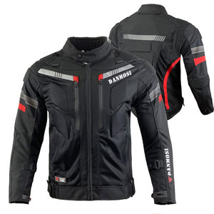 Motorcycle Racing Street Bike Rider Riding Suit, All-Season Waterproof Suit, Breathable Men's and Women's Suit, Free Protective Gear for Summer