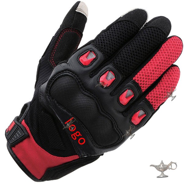 412 xe máy đua xe đua kỵ sĩ mùa hè da carbon sợi carbon off-road găng tay ngoài trời bảo vệ chống rơi màn hình cảm ứng - Xe máy Rider thiết bị phụ kiện bảo vệ đầu gối